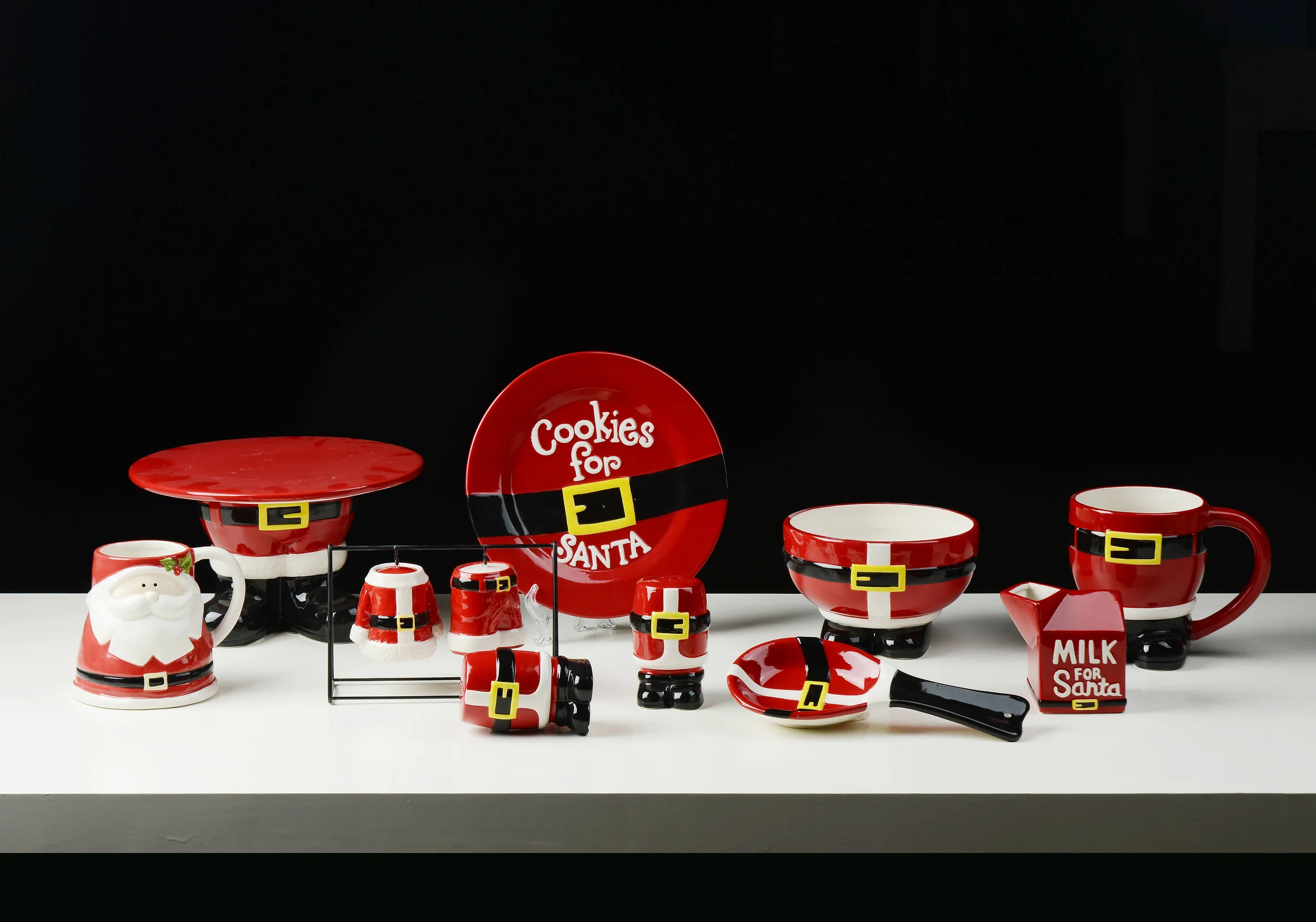 Santa Ceramic Tableware Collection