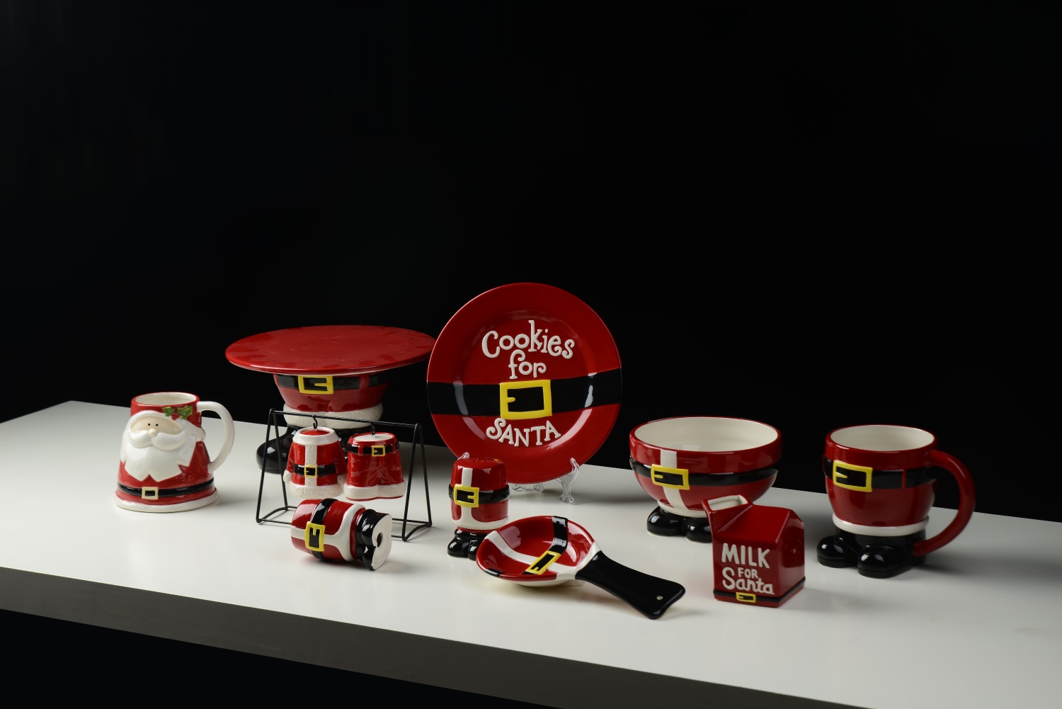 Santa Ceramic Tableware Collection