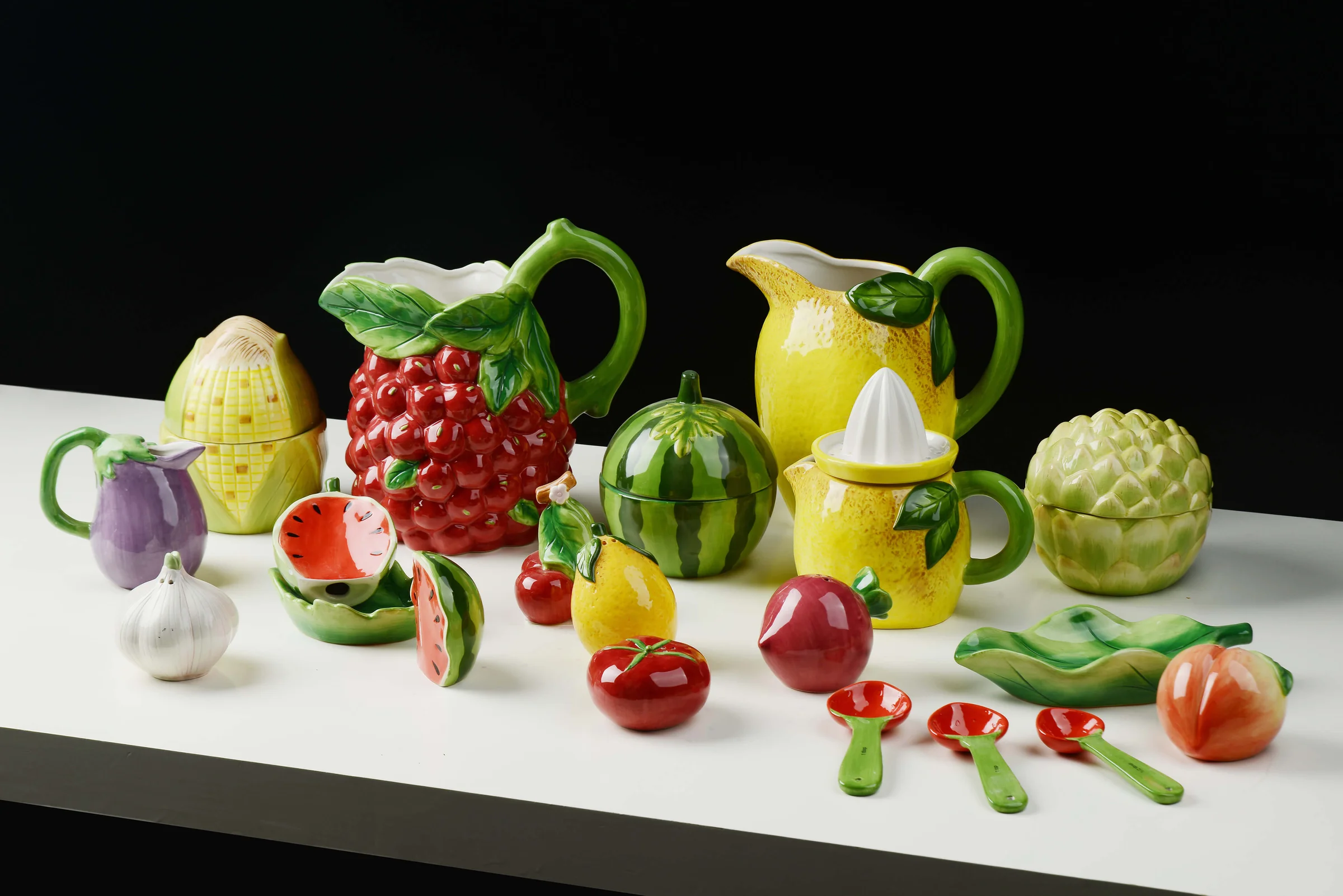 Fruit and Vegetable Ceramic Kitchenware Collection